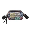 Bolsas de noite Bolsa de graffiti criativo de uma nova câmera fofa feminino um ombro crossbody h240417