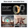 Smart Ring Any Military Shell Shell Health Health Motonitor IP68 Modalità multi-sport impermeabili Angonali Smart Men 240327