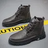 Bottes hommes cheville automne hiver 2024 extérieur de randonnée sans glissement de randonnée