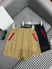Letra de designer de shorts femininos bordado elegante marca de moda de bolso 2024 ladras de cintura alta 5d5j