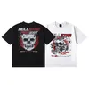 24SS Mens Hellstar Shirt Fashion Luxury T-shirt Designer T-shirt zomer 100% katoenen patroon geprint paar t-shirt haikyuu mode street hiphop kleding t53