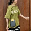 여성 티셔츠 여름 짧은 슬리브 디자이너 작물 탑 Tshirts 인쇄 상단 캐주얼 Tshirt 여자 야외 여성 티 크루 목 의류 아시아 크기 S-XL
