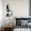 Decorative Figurines Female Body Line Wall Art Bathroom Metal Sign Bar Kitchen Suitable For Home Living Room Office Decoration