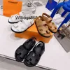 Casa Oran Paris Chypress Slippers 2024 Summer negro de vaca negro marrón blanco genuino segundas sandalias para hombres y mujeres l l