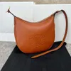 Lichchee Grain Cowhide Autumn Winter Helois ombro único ombro de feminino hobo saco de axil para viagens casuais