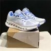 أحذية أحذية الركض 0nn Cloud Sneakers عرضة حذاء أبيض أسود جلدي شكل تشغيل مخملية من جلد الغزال 5 × 3 espadrilles المدربين الرجال