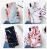 Luxe dikke shell zachte TPU -cover telefoon marmerkas voor iPhone 12 Mini 11 Pro Max XS XR X 6 7 8 Plus9766747