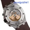 Fancy AP pols horloge Royal Oak Offshore Series Zwitsers automatisch mechanisch 42 mm stalen datum timing display waterdichte lichtgevende vrijetijdsbedrijf 26470st.oo.a801cr.01