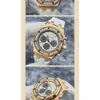 Designer assistir Luxury Automatic Mechanical Watches Series 26231 ou Panda Face 18K Gold Rose Original Diamo