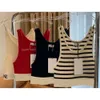 Tanktop -Designerin T -Shirt geschnittene T -Shirts Frauen Strick T -Shirt Strick Sport Tank Tank Tops Frau Weste Yoga T -Shirts