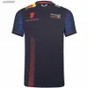 Sport Car Team Fanst-Shirts F1 Formule One T-shirt Mens Le nouveau pilote Max Verstappen Sportswear Men and Women with Leisure Summer Summer Short Sleeve 1 # Qit2