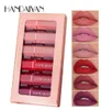 Drop Handaiyan Matte Lipstick Set Box Makeup Delivers a Gorgeous Lightweight Color 6pcs Lip stick ePacked7331584