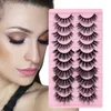 Sisful Tempt Fluffy Faux Mink 10 coppie d Curl Strip Lashes, fornendo una selezione di design personalizzati che vanno da 10 mm a 16 mm