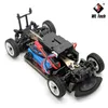 Diecast Model Arabalar Wltoys K989 1 28 4WD 2.4G Mini RC Yarış Yüksek Hızlı Yol Uzaktan Kumanda Drift Oyuncak Araba Alaşım Otomobil Çocuk Hediyesi J240417