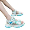 Mädchen Sandalen Sommer Big Kids Beach Mode Sport weicher Soled Kindersandalen für kleine Mädchen 240416