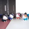 Kreativer Raum Katze Astronaut Exquisite Cartoon Schlüsselbundwagen Schlüsselbecher Büchertasche kleiner Geschenkgroßhandel hängen