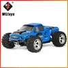 Diecast Model Cars WLTOYS A979 A979A A979B RC CAR 70KMH Högspänning Track 118 Electric Fourwheel Drive stötdämpare Bil 24G Remote Control Car Waterproof J240417