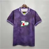 1995 1996 Maillot de football classique rétro de la Fiorentina Sweat-shirt 1989 90 91 92 93 97 98 99 BATISTUTA R.BAGGIO DUNGA Maillot de football rétro de la Fiorentina chandal futbol 1998 1999