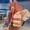 Cartoon Cute Pet Authentic Piggy, Cute Dessert Doll Keychain, Girlfriend Bag, Small Pendant, New Product Keychain, Car Key Pendant