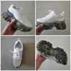 Lässige Schuhe Krasovki 6cm synthetische echte Lederferse atmungsaktive Frauen Chunky Sneakers Comfy Mode Platform Keilpumpen