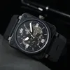 Top AAA Watch Men's Luxury Series Mécanical Watch Designer Watch High Quality Watch Calendar Silicone Strap Watch