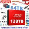 エンクロージャーLenovo 2023ポータブルディスコDuro Externo USB 3.1 Typec M.2 SSD外部ハードドライブ500GBフラッシュドライブ8TBハードディスクラップトップ