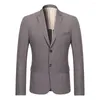 Men's Suits Arrival Mens Fashion Blazer Linen Suit Men Spring High Quality Very Super Large Bead Line Obese Plus Extra Size M-6XL7XL8XL