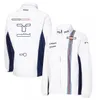 F1 Giacca per piloti Formula 1 Giacca della felpa per squadra di felpa autunno e tuta da corsa invernale uniforme giacca da uomo a vento da uomo