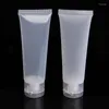 Opslagflessen 1 st leg plastic draagbare buizen knijpen cosmetische crème lotion reisfles e74c