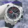 Minimaliste AP Wrist Watch Royal Oak Offshore 26040st Copa America Sailing Grand Prix Limited Edition Précision Steel Automatic Mechanical Mens Watch 44mm