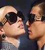 Brand Women Sunglasses 2021 Luxury Designer Square Shades Black Shades surdimensionnées Big Frame Glêmes de soleil pour femelles OCULOS FEMININO UV4005600508