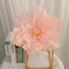 Decorative Flowers Giant PE Foam Rose Flower Po Props Wedding Decoration Simulation Stage Party Supply 50CM Peony False