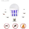 Lampade killer di zanzare 220V 15W LAMPA LED LED 2 in 1 trappola per zanzare lampada a zanzara lampada a sfamato Mosquito YQ240417