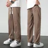 Herenbroek 2024 In casual zomer rechte dunne broek mannelijke flaggy pantalones hombre jogging man grote size s-4XL