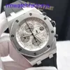 Минималистские запястья AP Watch Королевский дуб оффшорные точные стали 26020 Автоматическая механическая 42 -мм дата