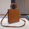 Tassen totes luojia niche veelzijdige schouder echt leer met crossbody