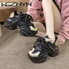 Casual Shoes Luxury Women Chunky Sneakers Designer Winter Dad High Platform Ulzzang Leather Autumn Sport Woman