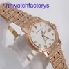 الحد الأدنى AP Wrist Watch Classic Series 15155or Men's Watch 18k Rose Gold مع Diamond Automatic Machinery Swiss Watch World Fail Failwate Watch Diameter 36mm