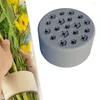 Vazen bloemen displaystandaard stengelhouder siliconen spiraal vaasinzeting voor boeket opstelling plantenbloem