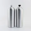 Speicherflaschen 1pc 1000 ml leer Aluminium mit Schraubkappe Flüssigkeitsseife Metallbehälter ätherische Ölflasche Kosmetikbehälter 1l