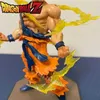 액션 장난감 피겨 뜨거운 아들 Goku Super Saiyan Anime 그림 16cm Goku DBZ 액션 피겨 모델 선물 어린이를위한 수집 가능한 인형