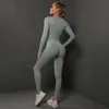 Seamless Fitnessstudio -Leggings Set Damen -Yogahosen -Hosen sexy hohe Taille Beute Lift Leggings Frauen aktiv
