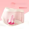 Pantaloni vibranti Vibratori anali di spinta del vibratore indossabile VIBRATORI ANALE con telecomando 3 modalità di spinta 10 modalità di vibrazione vibratore a g-spot per donne