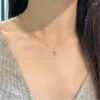 Kedjor gioio 925 sterling silver asterism clavicle chain halsband kvinnlig ins ljus lyx minoritet högklassig student mild saga xing