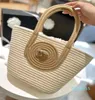 Designer Beach torebki torebka koszyka damska luksusowa torba do splotu luksurys Tote 2024