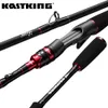 Kastking Max Steel Rod Carbon Spinning Casting Fishing Rod med 1,80 m 2,13 m 2,28 m 2,4 m Baitcasting Rod för basgosfiske 240416