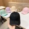 Designer Ball Caps Hat Nieuwe Candy Color Letter Baseball Hat Fashion Trendy Hat Hoge kwaliteit hoeden JJ873673E
