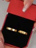 Designer love anello gioielli di lusso 999 card home anello oro per uomini e donne adorano il matrimonio coppie semplici abbinate
