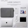 Inne akcesoria komputerowe Laptop Case Bag 13 14 15,4 15,6 cala z rękawem przenoszącym MacBook Air Pro M1 13.3 Huawei HP Lenovo Shell Akcesoria Y240418