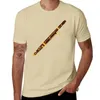 T-shirts masculins 2024 Spring and Fall Shirt Gold Bassoon - Art for Musicians T-shirt Plus taille manches courtes coton purs tops décontractés